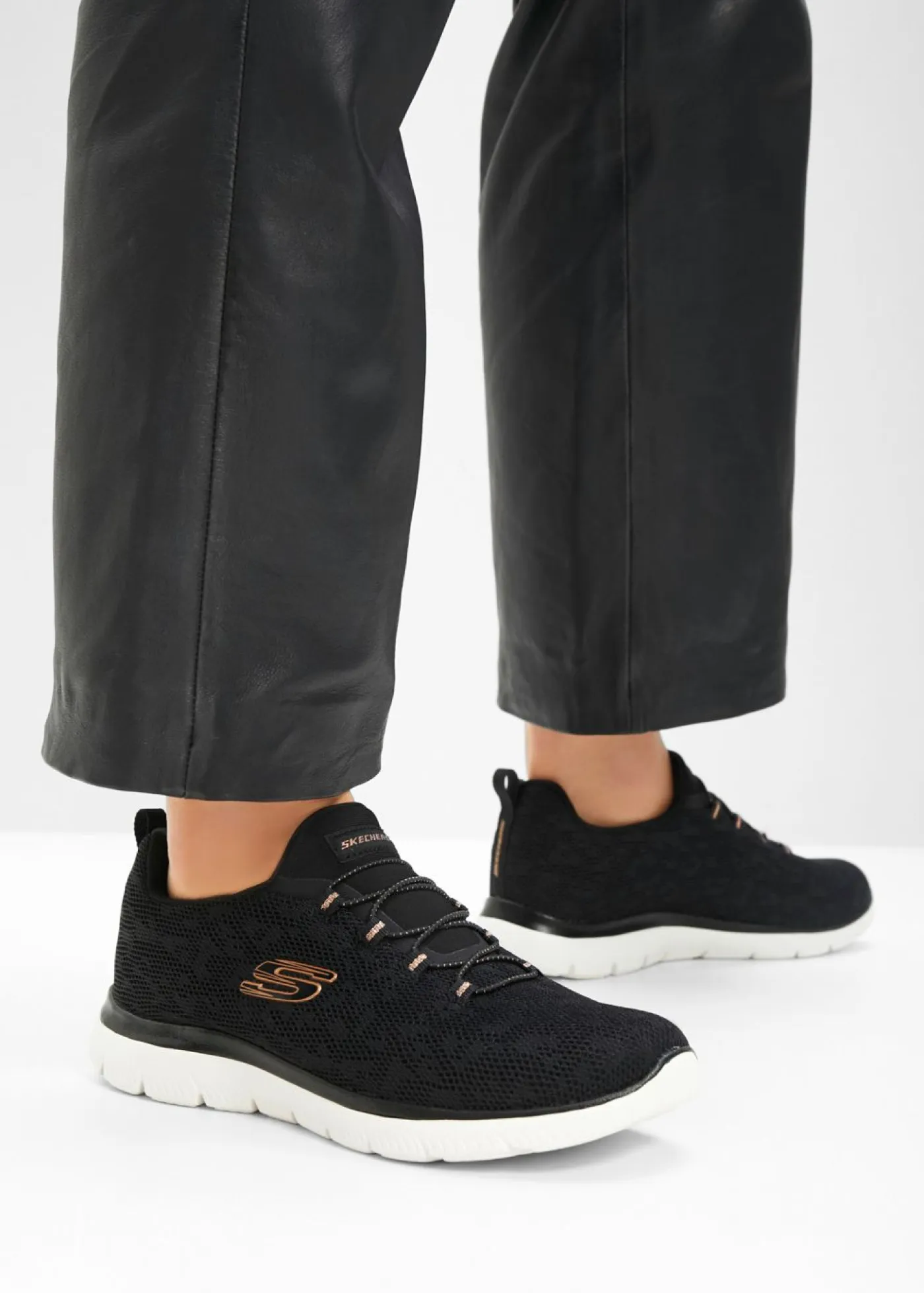 Sale Zapatillas deportivas Skechers con espuma viscoelástica Mujer Zapatos De Marca·Skechers|Zapatillas Deportivas