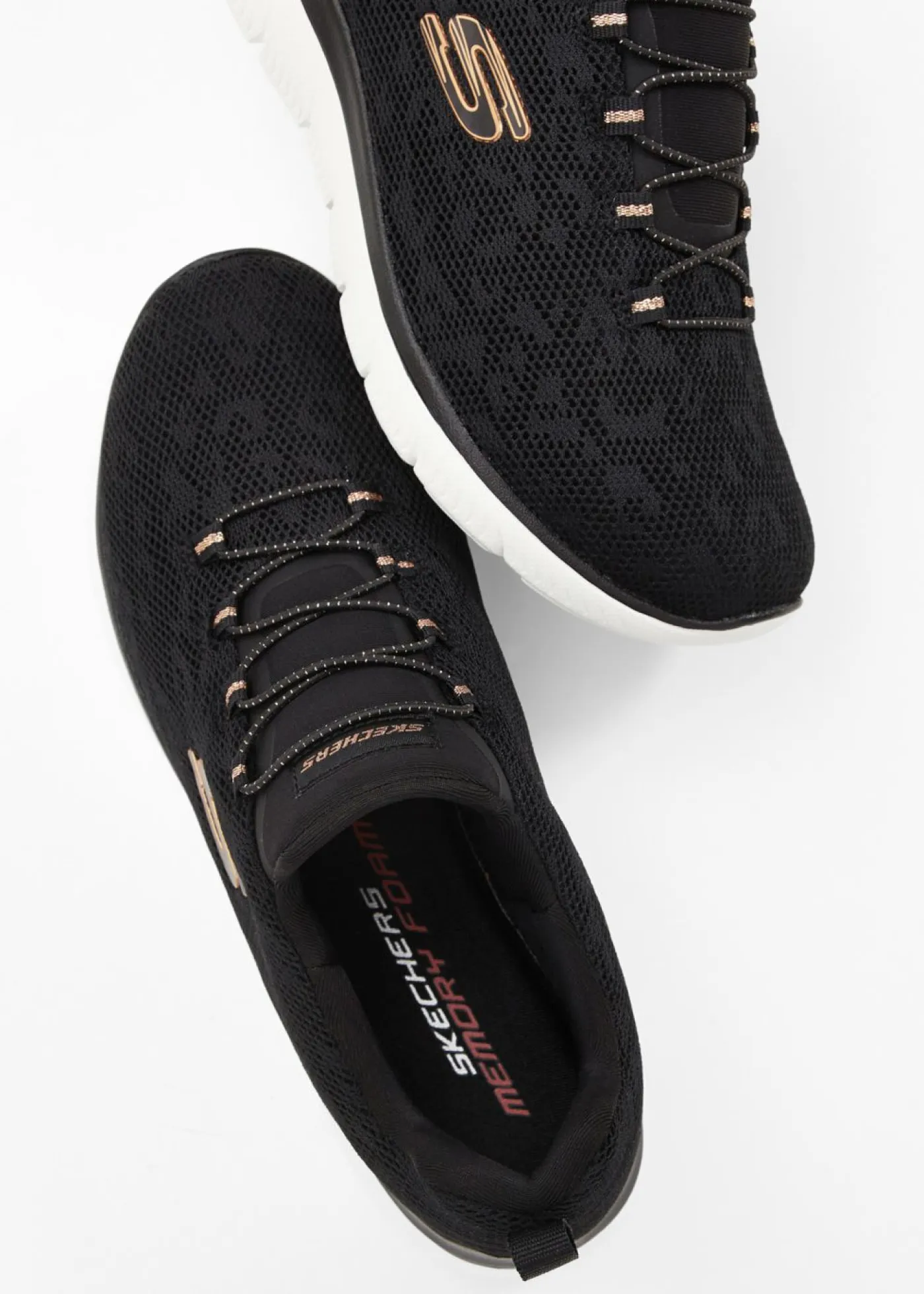 Sale Zapatillas deportivas Skechers con espuma viscoelástica Mujer Zapatos De Marca·Skechers|Zapatillas Deportivas