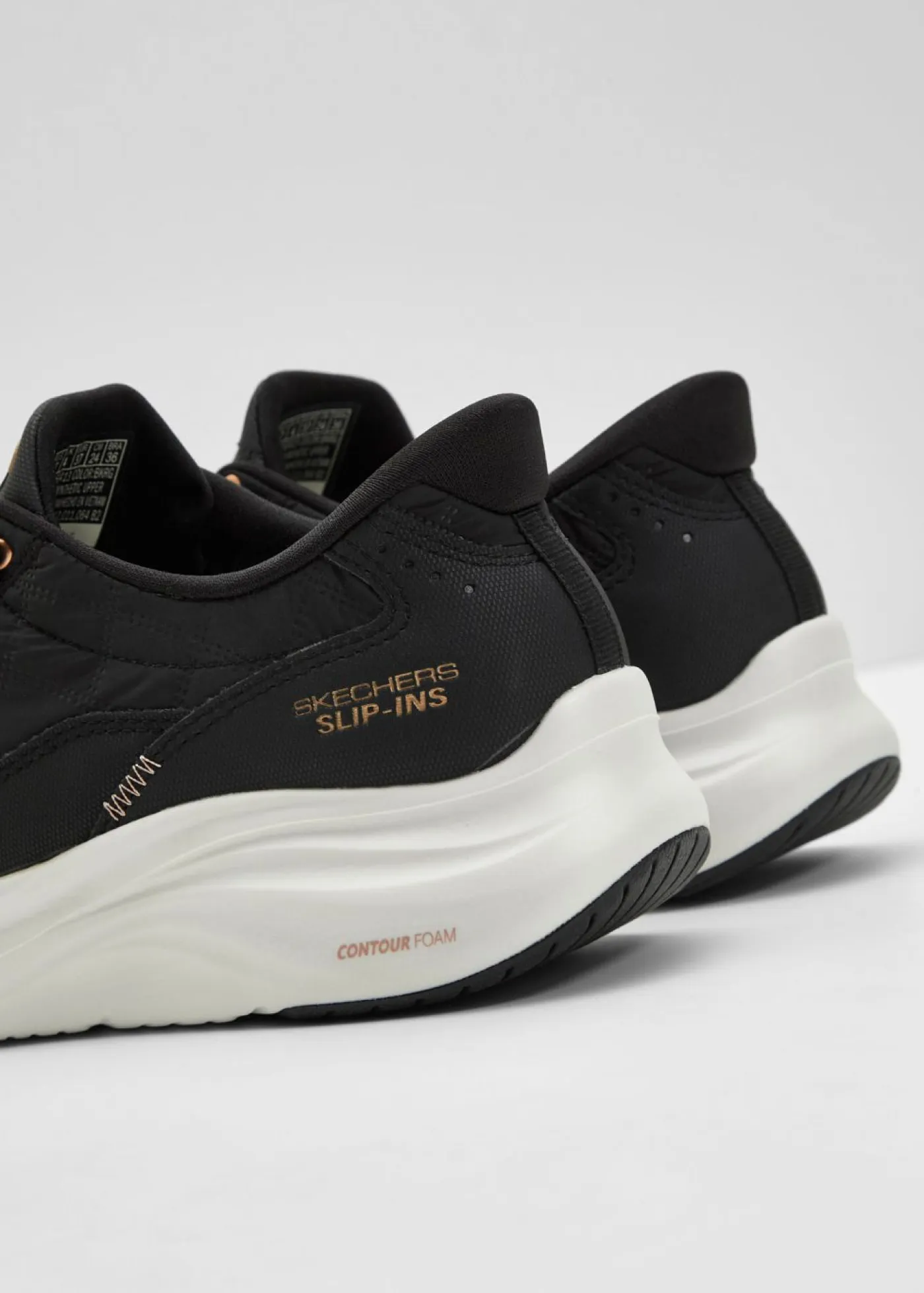 New Zapatillas sin cordones de Skechers con espuma viscoelástica Mujer Zapatos De Marca·Skechers|Novedades