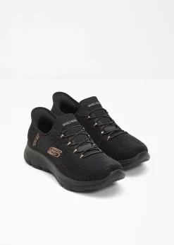 Zapatillas sin cordones de Skechers con espuma viscoelástica Mujer Zapatos De Marca·Skechers|Zapatos Cómodos