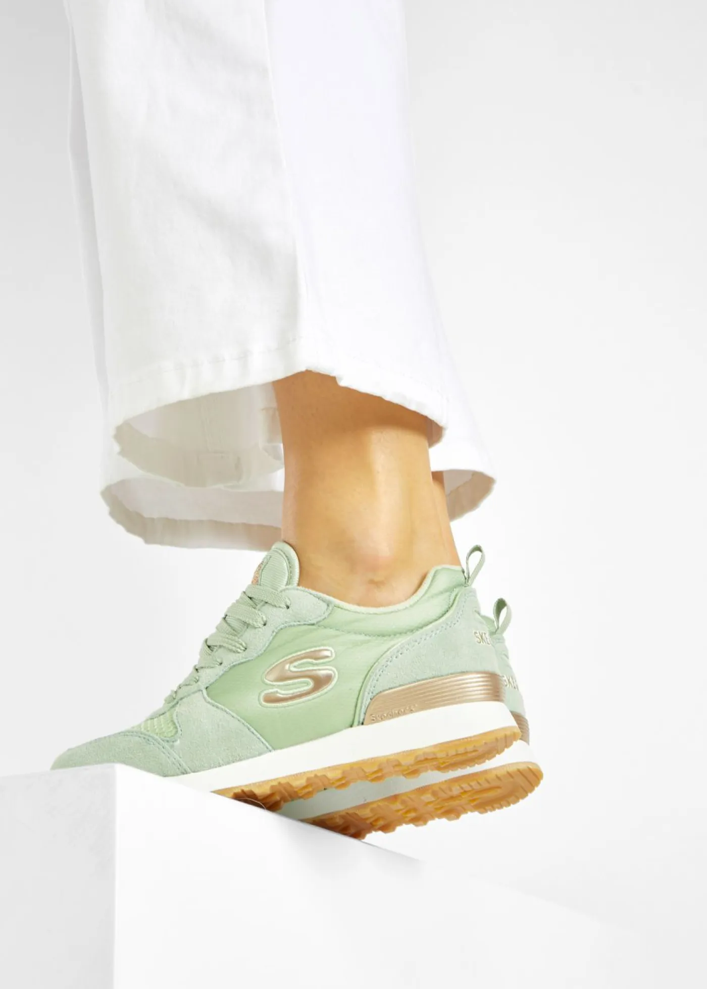 New Zapatillas Skechers con espuma viscoelástica Mujer Zapatos De Marca·Skechers|Zapatillas