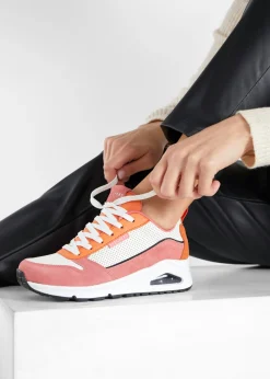 Outlet Zapatillas Skechers con espuma viscoelástica Mujer Zapatos De Marca·Skechers|Zapatillas