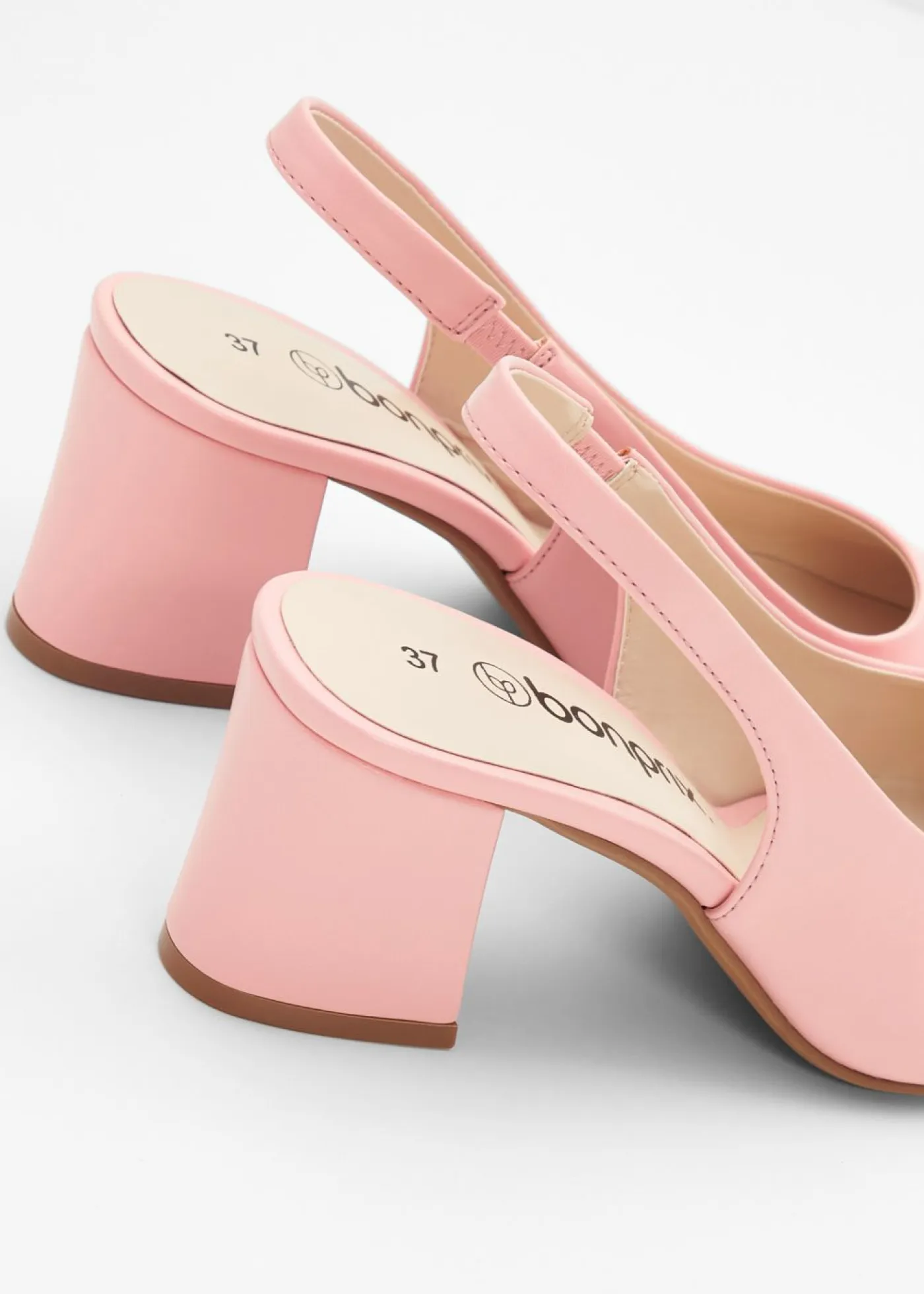 Outlet Zapatos con tacón grueso y talón al descubierto Mujer Zapatos De Salón