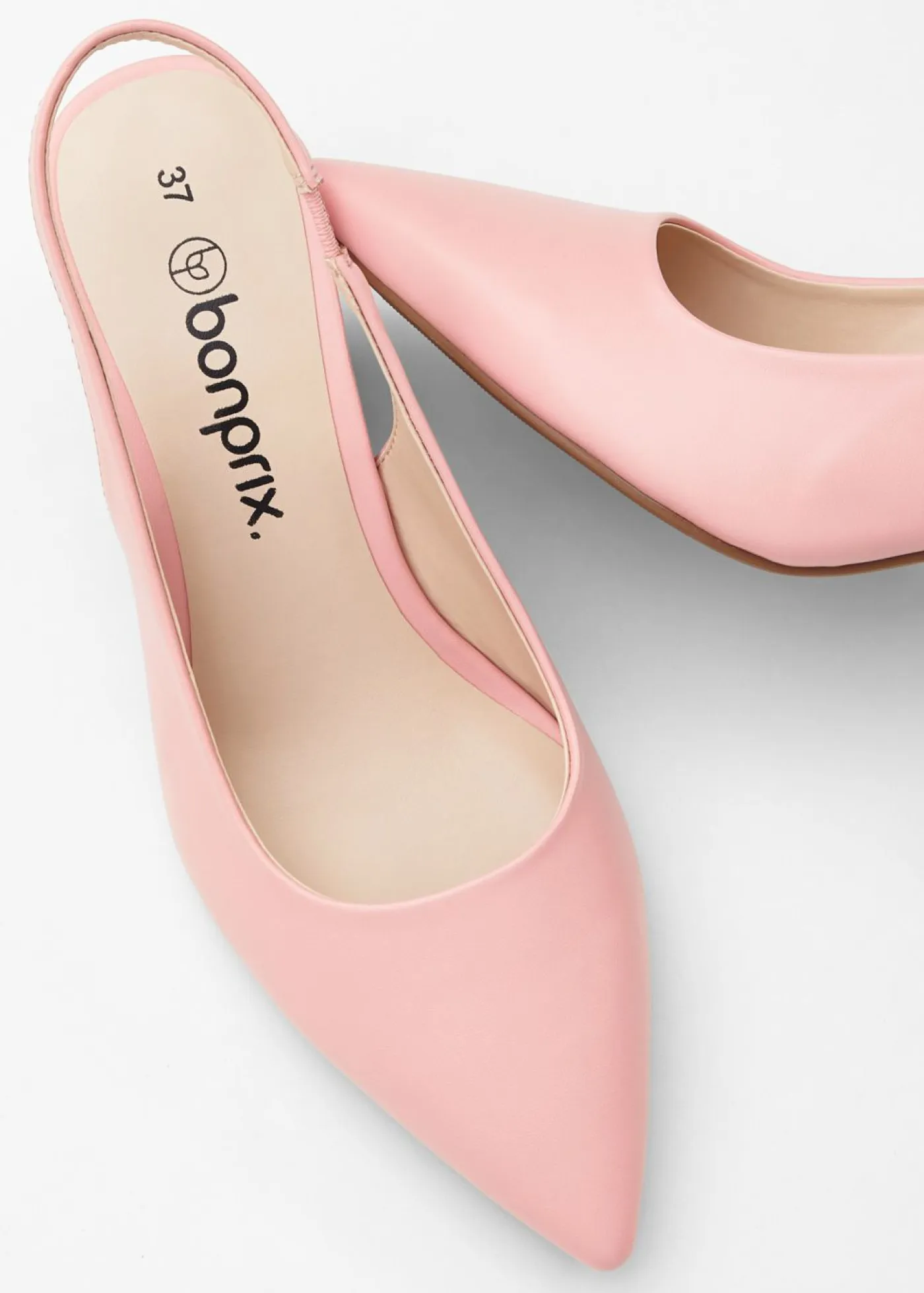 Outlet Zapatos con tacón grueso y talón al descubierto Mujer Zapatos De Salón