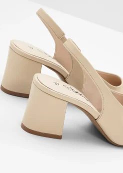 Discount Zapatos con tacón grueso y talón al descubierto Mujer Zapatos De Salón