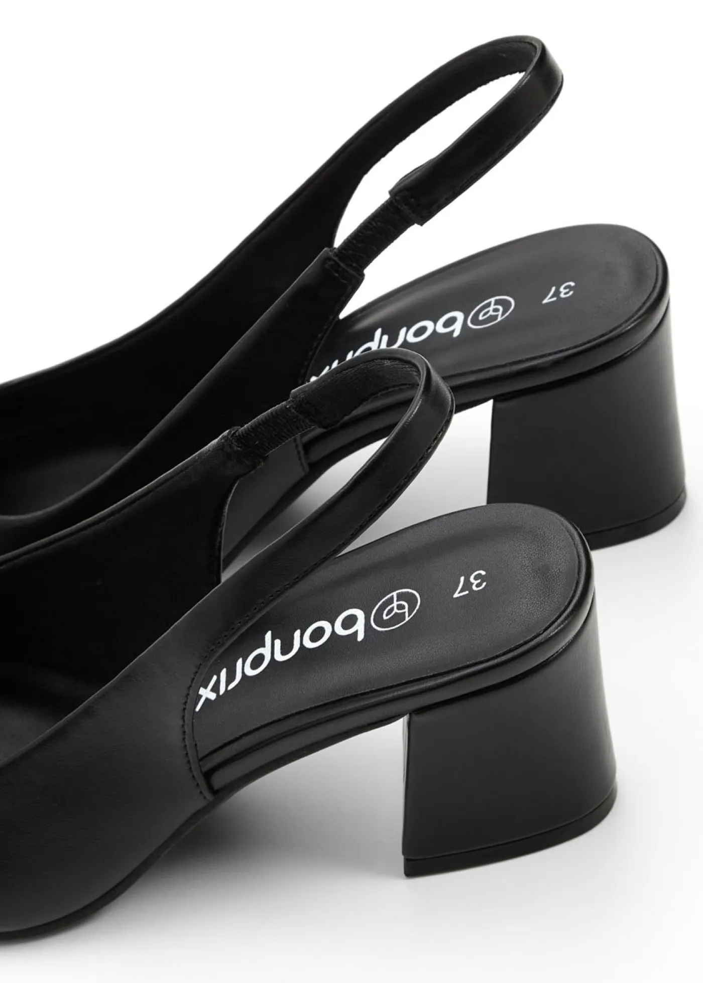 Online Zapatos con tacón grueso y talón al descubierto Mujer Zapatos De Salón