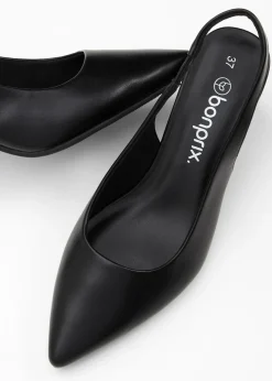 Online Zapatos con tacón grueso y talón al descubierto Mujer Zapatos De Salón