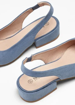 Clearance Zapatos con tacón plano y talón al descubierto Mujer Zapatos De Salón|Novedades