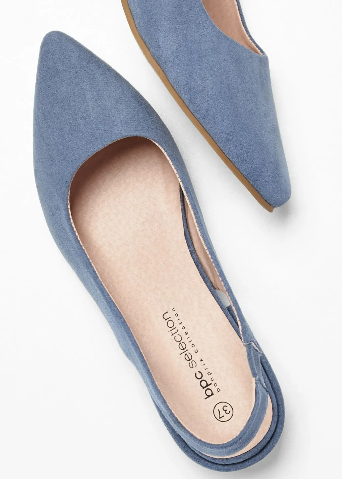 New Zapatos con tacón plano y talón al descubierto Mujer Zapatos De Salón|Novedades