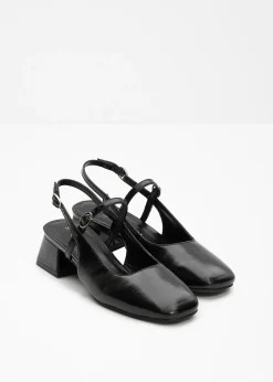 Discount Zapatos con talón al descubierto y tira Mujer Tendencias·Zapatos Veganos|Zapatos De Salón