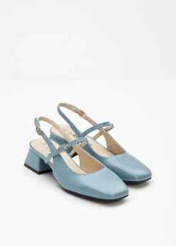 Best Zapatos con talón al descubierto y tira Mujer Tendencias·Zapatos Veganos|Zapatos De Salón