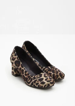 New Zapatos de salón con aspecto animal Mujer Zapatos De Salón|Novedades
