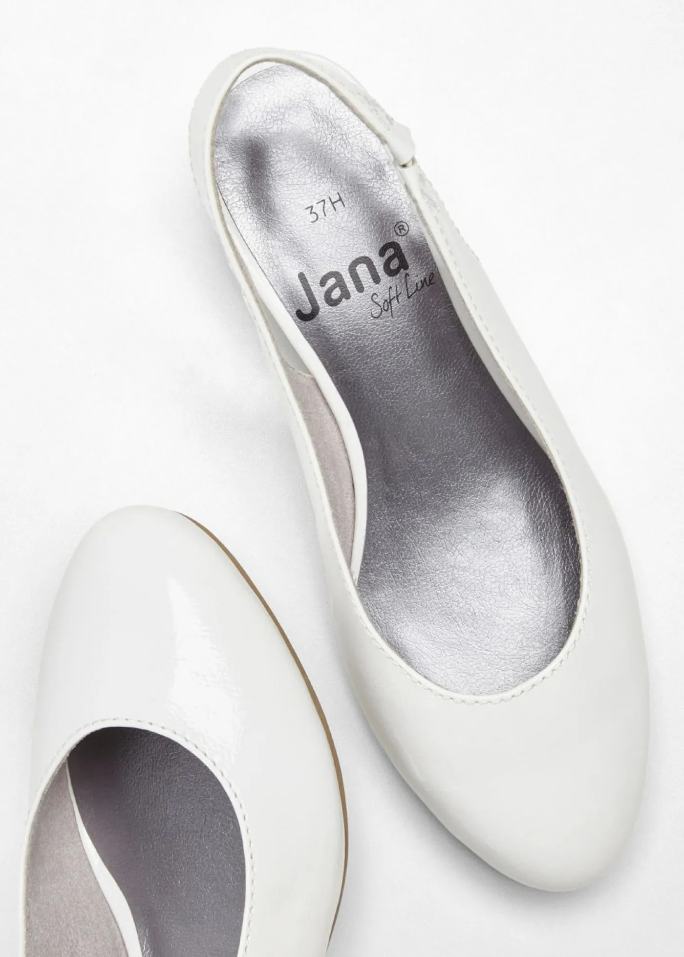 Outlet Zapatos de tacón con el talón al descubierto Jana de ancho cómodo Mujer Zapatos De Marca·Jana|Zapatos Cómodos