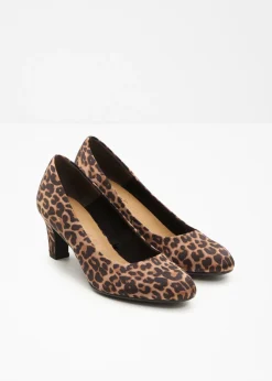 New Zapatos de tacón de Tamaris con estampado animal Mujer Zapatos De Marca·Tamaris|Zapatos De Salón