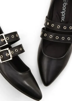 Hot Zapatos tipo Mary Jane con plantilla acolchada Mujer Tendencias·Zapatos Veganos|Zapatos Primavera-Verano